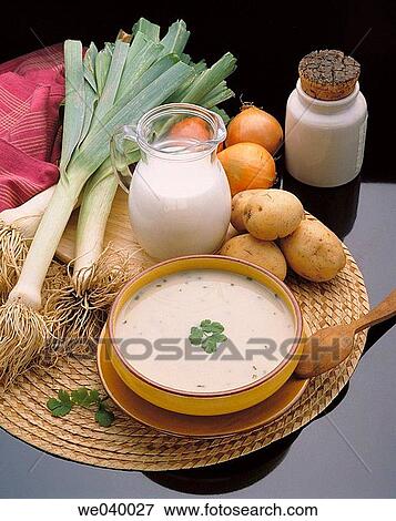 Vichyssoise View Large Photo Image Stock Photo - Vichyssoise. Fotosearch