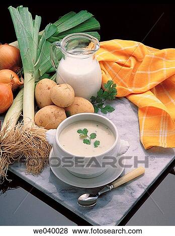 Vichyssoise View Large Photo Image Stock Photo - Vichyssoise. Fotosearch