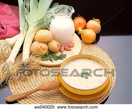 Stock Photography - Vichyssoise. Fotosearch