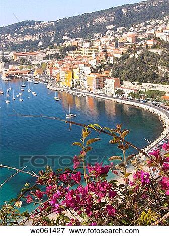 Villefranche-sur-Mer. French Riviera, Alpes-Maritimes, France View Large Photo Image Stock Photo - Villefranche-sur-Mer. French Riviera, Alpes-Maritimes, France. Fotosearch