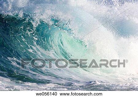 Wave at the North Shore. Oahu, Hawaii, USA, Pacific Ocean. View Large Photo Image Stock Image - Wave at the North Shore. Oahu, Hawaii, USA, Pacific Ocean.. Fotosearch