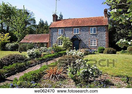 Stock Image - West Dean. England, UK. Fotosearch