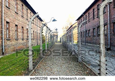 World War II Auschwitz concentration and extermination camp, Oswiecim. Poland View Large Photo Image Stock Photo - World War II Auschwitz concentration and extermination camp, Oswiecim. Poland. Fotosearch