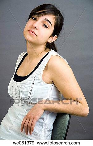 Young woman View Large Photo Image Stock Photo - Young woman. Fotosearch