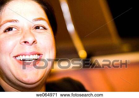 30 year old woman smiling View Large Photo Image Stock Image - 30 year old woman smiling. Fotosearch