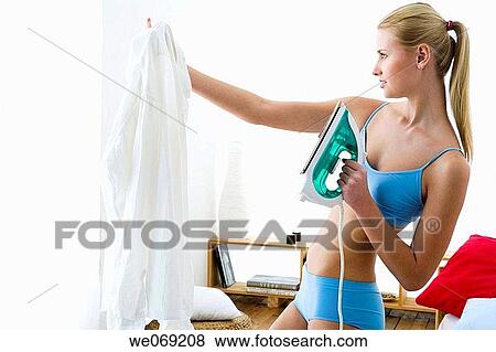 30's, blond, at-home, appliance, 20's View Large Photo Image Stock Photo - 30's, blond, at-home, appliance, 20's. Fotosearch