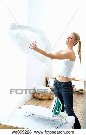 30's, blond, at-home, appliance, 20's View Large Photo Image Stock Photo - 30's, blond, at-home, appliance, 20's. Fotosearch