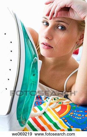 30's, boredom, bored, appliance, 20's View Large Photo Image Stock Photo - 30's, boredom, bored, appliance, 20's. Fotosearch
