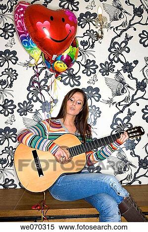 30's, brunette, balloon, 20's View Large Photo Image Stock Photography - 30's, brunette, balloon, 20's. Fotosearch
