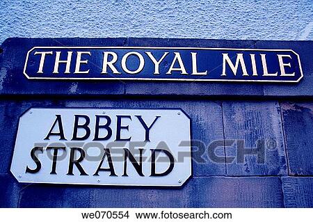 Abbey Strand, The Royal Mile, Edinburgh. Scotland, UK View Large Photo Image Picture - Abbey Strand, The Royal Mile, Edinburgh. Scotland, UK. Fotosearch