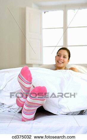 accessory, barefoot, at-home, amusing, 20's View Large Photo Image Stock Image - accessory, barefoot, at-home, amusing, 20's. Fotosearch