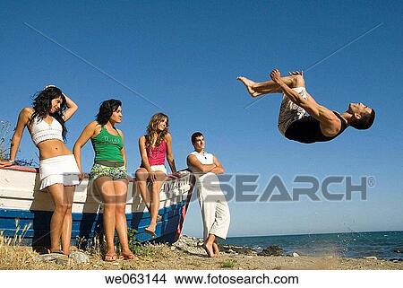 action, agility, agile, adolescence, acrobatic View Large Photo Image Picture - action, agility, agile, adolescence, acrobatic. Fotosearch