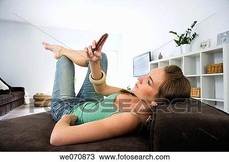 addiction, brunette, at-home, 20's View Large Photo Image Stock Image - addiction, brunette, at-home, 20's. Fotosearch