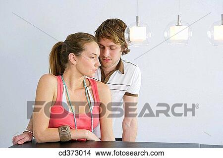 affection, bond, attraction, at-home, 20's View Large Photo Image Picture - affection, bond, attraction, at-home, 20's. Fotosearch