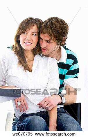 affection, bond, attraction, at-home, 20's View Large Photo Image Stock Photography - affection, bond, attraction, at-home, 20's. Fotosearch