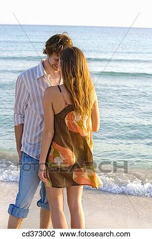 affection, bond, beach, attraction, 20's View Large Photo Image Stock Image - affection, bond, beach, attraction, 20's. Fotosearch