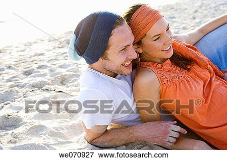affection, bond, beach, bandana, 20's View Large Photo Image Stock Photo - affection, bond, beach, bandana, 20's. Fotosearch