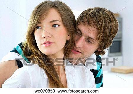 affection, bond, blue eyes, attraction, 20's View Large Photo Image Stock Image - affection, bond, blue eyes, attraction, 20's. Fotosearch