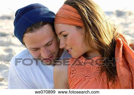 affection, bonding, bond, beach, 20's View Large Photo Image Stock Photo - affection, bonding, bond, beach, 20's. Fotosearch