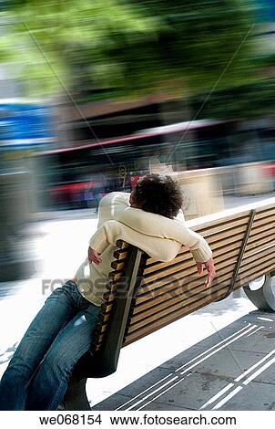 alienation, blurred, bench, alienated View Large Photo Image Picture - alienation, blurred, bench, alienated. Fotosearch