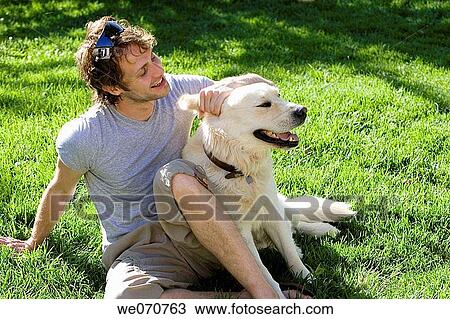 animal, caressing, caress, calm, 20's View Large Photo Image Stock Image - animal, caressing, caress, calm, 20's. Fotosearch