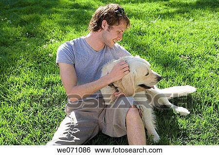 animal, caressing, caress, calm, 20's View Large Photo Image Stock Photograph - animal, caressing, caress, calm, 20's. Fotosearch