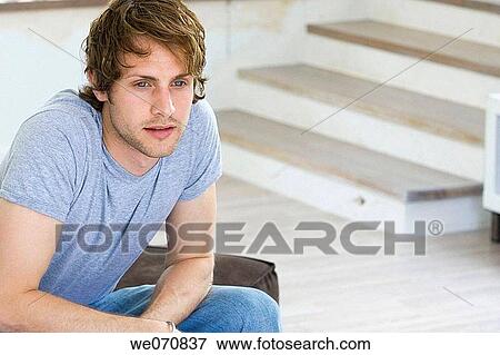 at-home, contemporary, absorbed View Large Photo Image Stock Photo - at-home, contemporary, absorbed. Fotosearch