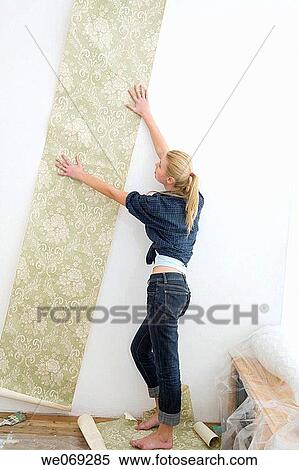 Stock Photography - barefoot, blond, askew. Fotosearch