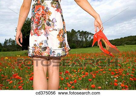barefoot, calm, carefree, carry View Large Photo Image Stock Photograph - barefoot, calm, carefree, carry. Fotosearch
