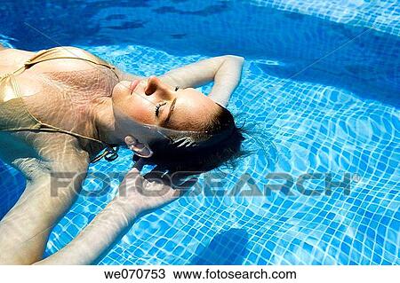 bask, bathe, bathing, brunette View Large Photo Image Stock Image - bask, bathe, bathing, brunette. Fotosearch