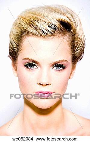 beauty, Beauty Care, blond, blue eyes View Large Photo Image Picture - beauty, Beauty Care, blond, blue eyes. Fotosearch
