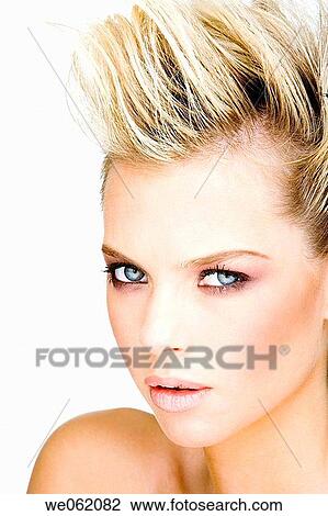 beauty, Beauty Care, blond, blue eyes View Large Photo Image Stock Image - beauty, Beauty Care, blond, blue eyes. Fotosearch