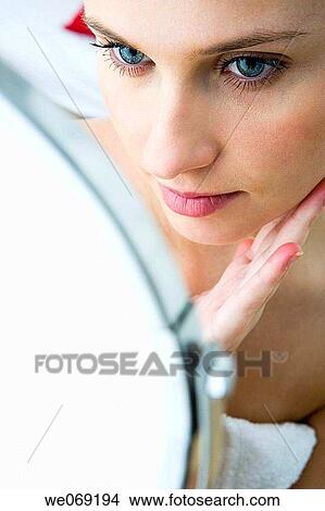 beauty, Beauty Care, blue eyes, Close-up View Large Photo Image Picture - beauty, Beauty Care, blue eyes, Close-up. Fotosearch