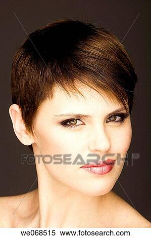 beauty, Beauty Care, brunette, Close-up View Large Photo Image Stock Photography - beauty, Beauty Care, brunette, Close-up. Fotosearch