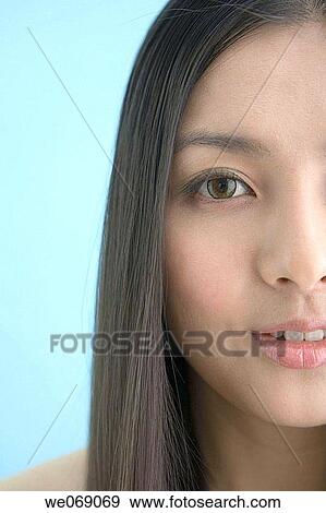 beauty, Close-up, Chinese, Asian View Large Photo Image Stock Photo - beauty, Close-up, Chinese, Asian. Fotosearch