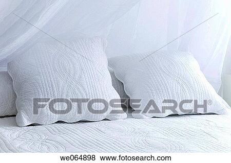 bed, canopy, clean, comfort, comfortable View Large Photo Image Stock Photo - bed, canopy, clean, comfort, comfortable. Fotosearch