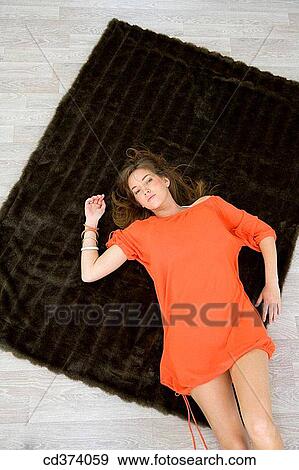 black, brunette, chilling out View Large Photo Image Stock Photo - black, brunette, chilling out. Fotosearch