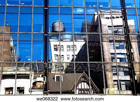 blue, city, building, blue sky, architecture View Large Photo Image Stock Image - blue, city, building, blue sky, architecture. Fotosearch