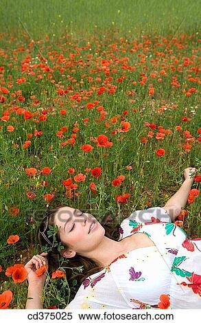 brunette, calm, chilling out View Large Photo Image Stock Photography - brunette, calm, chilling out. Fotosearch
