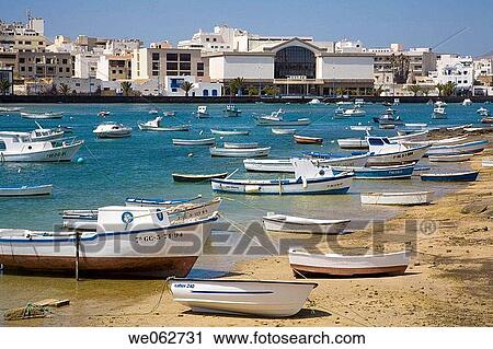 Charco de San Gin? s, Arrecife. Lanzarote, Canary Islands, Spain View Large Photo Image Stock Image - Charco de San Gin? s, Arrecife. Lanzarote, Canary Islands, Spain. Fotosearch