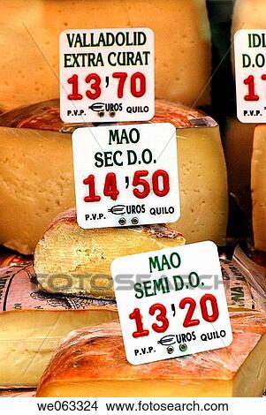 Cheese at La Boqueria market, Barcelona. Catalonia, Spain View Large Photo Image Picture - Cheese at La Boqueria market, Barcelona. Catalonia, Spain. Fotosearch
