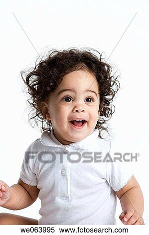 childhood, baby, child, brunette, Brown eye, anticipation View Large Photo Image Stock Photography - childhood, baby, child, brunette, Brown eye, anticipation. Fotosearch