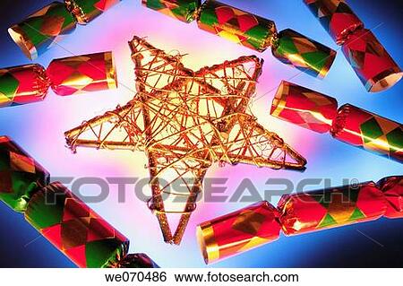 Christmas Crackers and Christmas Ornament View Large Photo Image Stock Photograph - Christmas Crackers and Christmas Ornament. Fotosearch