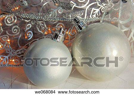 Picture - Christmas ornaments. Fotosearch