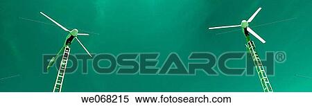 Stock Photography - concept, height, environment, day, Alternative energy. Fotosearch
