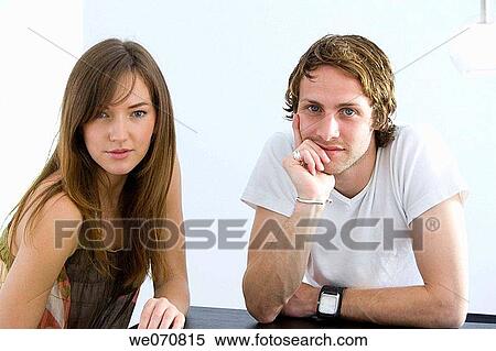 contemporary, couple, at-home View Large Photo Image Stock Photography - contemporary, couple, at-home. Fotosearch
