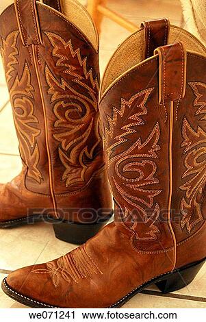 Cowboy boots. Nevada, USA View Large Photo Image Stock Image - Cowboy boots. Nevada, USA. Fotosearch