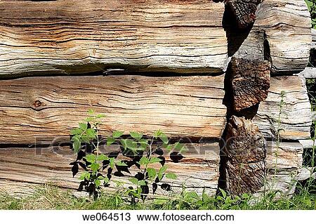 Detail of a wooden house, blockhouse. V? sternorrland, Sweden, Europe View Large Photo Image Stock Image - Detail of a wooden house, blockhouse. V? sternorrland, Sweden, Europe. Fotosearch