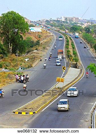 Far bypass road (Mumbai-Banglore National Highway) going towards Katraj. Pune, Maharashtra, India. View Large Photo Image Stock Image - Far bypass road (Mumbai-Banglore National Highway) going towards Katraj. Pune, Maharashtra, India.. Fotosearch