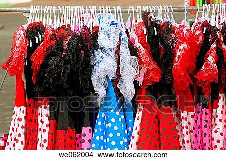 Flamenco dresses, April Fair, Barcelona. Catalonia, Spain View Large Photo Image Picture - Flamenco dresses, April Fair, Barcelona. Catalonia, Spain. Fotosearch